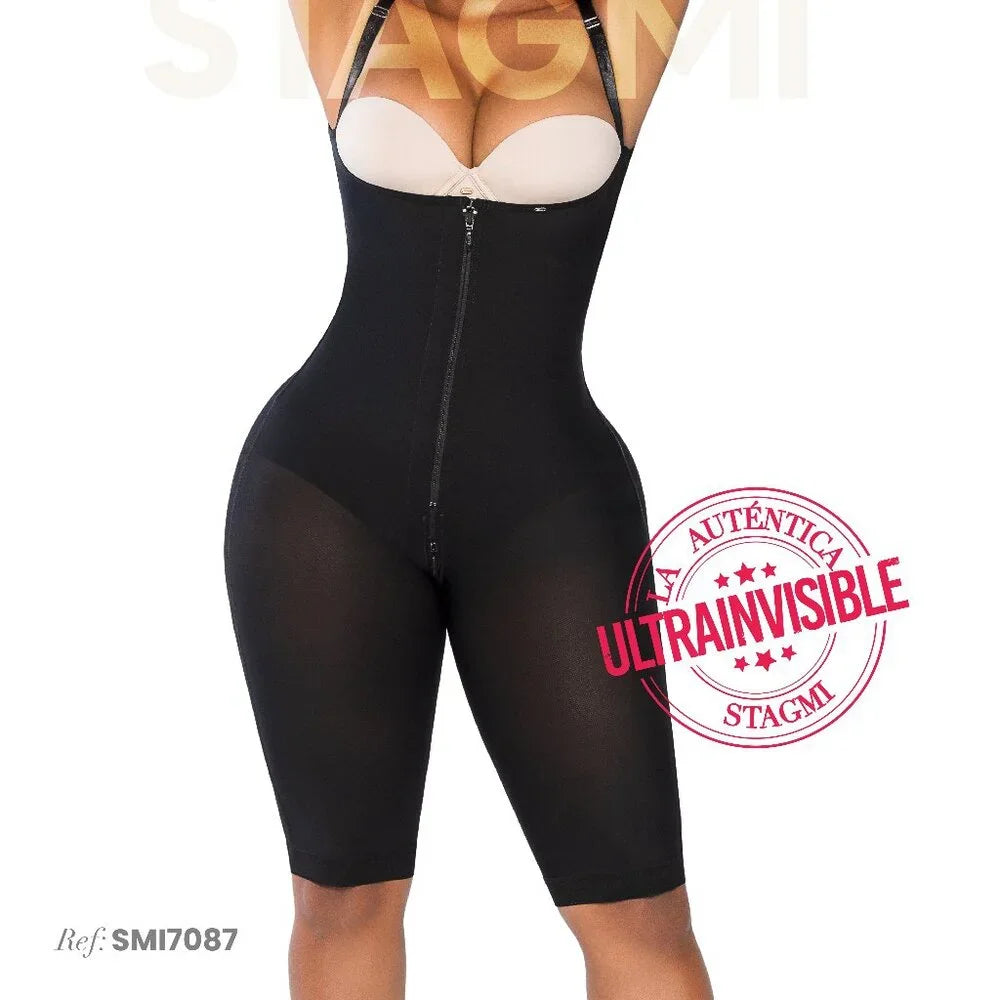 Women's Best Shapewear Bodysuit Stagmi Ultra Invisible SMI7087 "La Glamurosa" Girdle Full Body Shaper Colombianas Faja