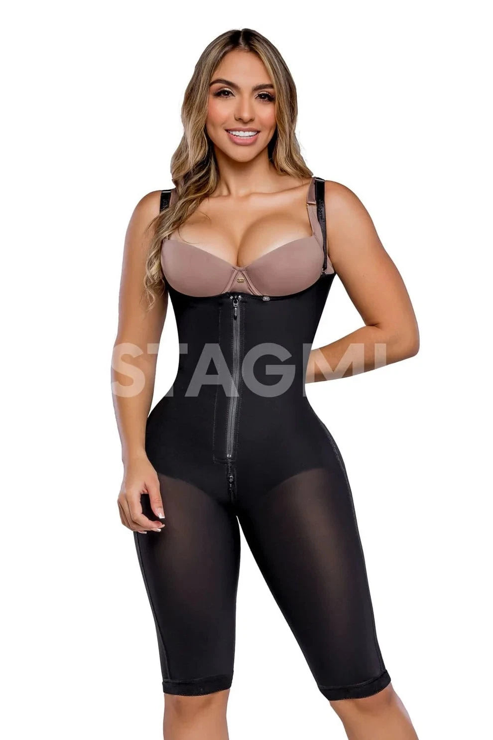 Women's Best Shapewear Bodysuit Stagmi Ultra Invisible SMI7087 "La Glamurosa" Girdle Full Body Shaper Colombianas Faja