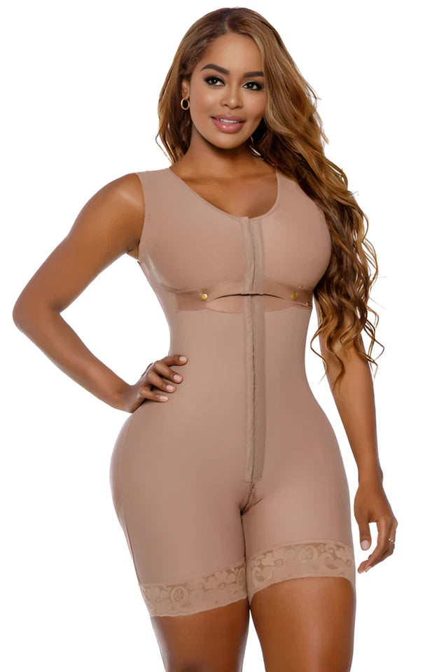 Faja Shapewear con Bra SMI7121 Afortunuada Best Colombiana Body Shaper Girdle Perfect Everyday or Post-Operation with Matching Thong by Stagmi